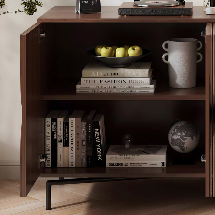 VALSERO Modern Saddle Leather Sideboard - Cassa Haus Singapore