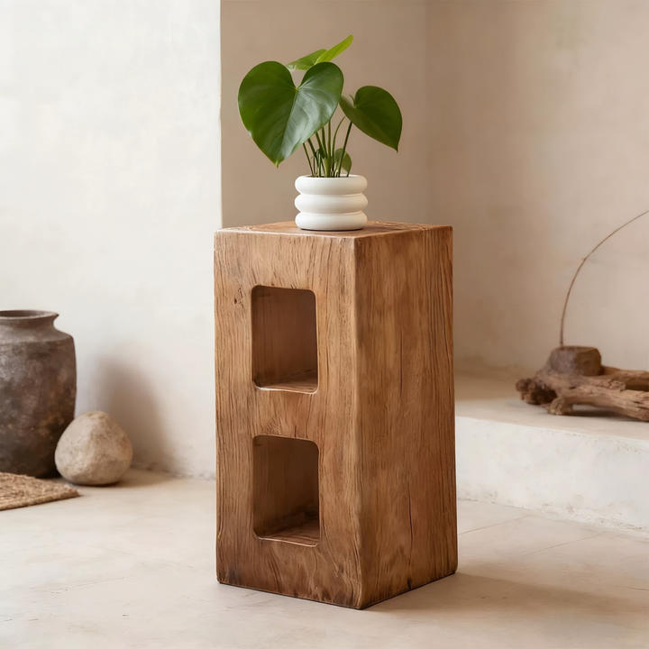ORVEA Modern Solid Wood Pedestal - Cassa Haus Singapore