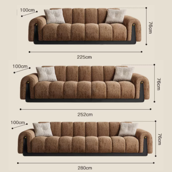 DORVIK Modern Fabric Sofa - Cassa Haus Singapore