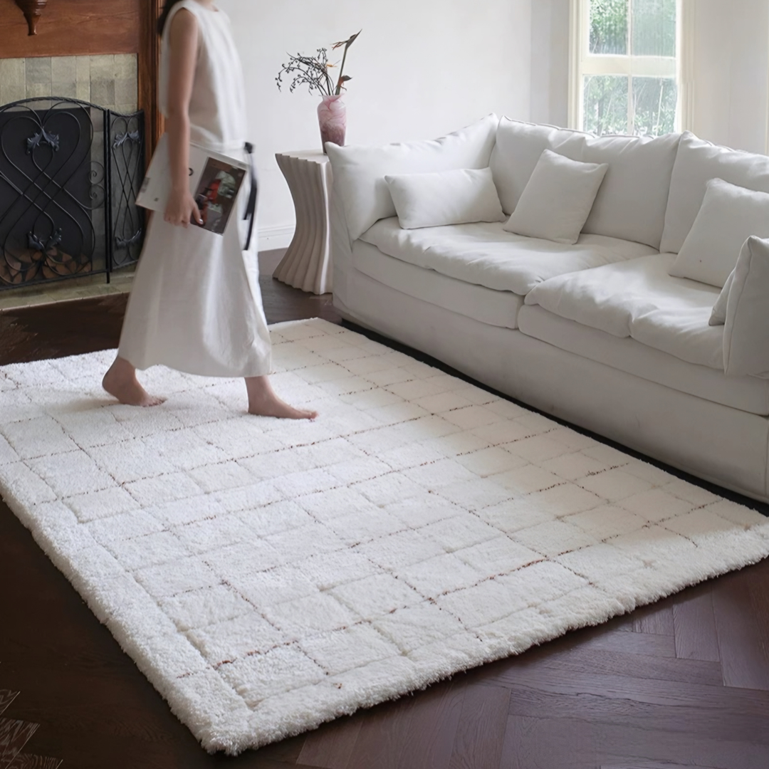 GRIDHARE Modern Soft Rug - Cassa Haus Singapore