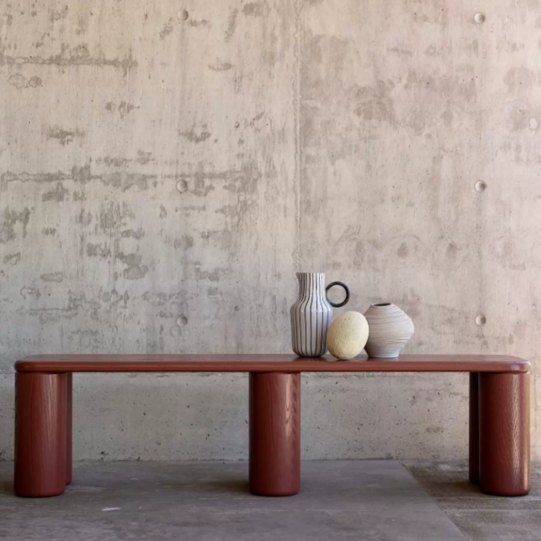 EARTHBOUND Modern Solid Wood Dining Table - Cassa Haus Singapore
