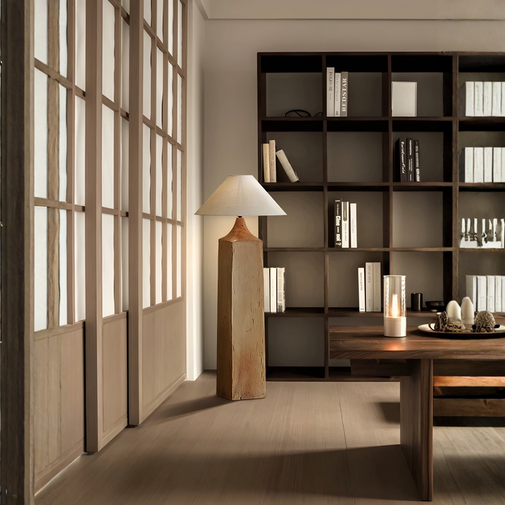 AVRYNQO Modern Solid Wood Floor & Table Lamp - Urban Mood Singapore