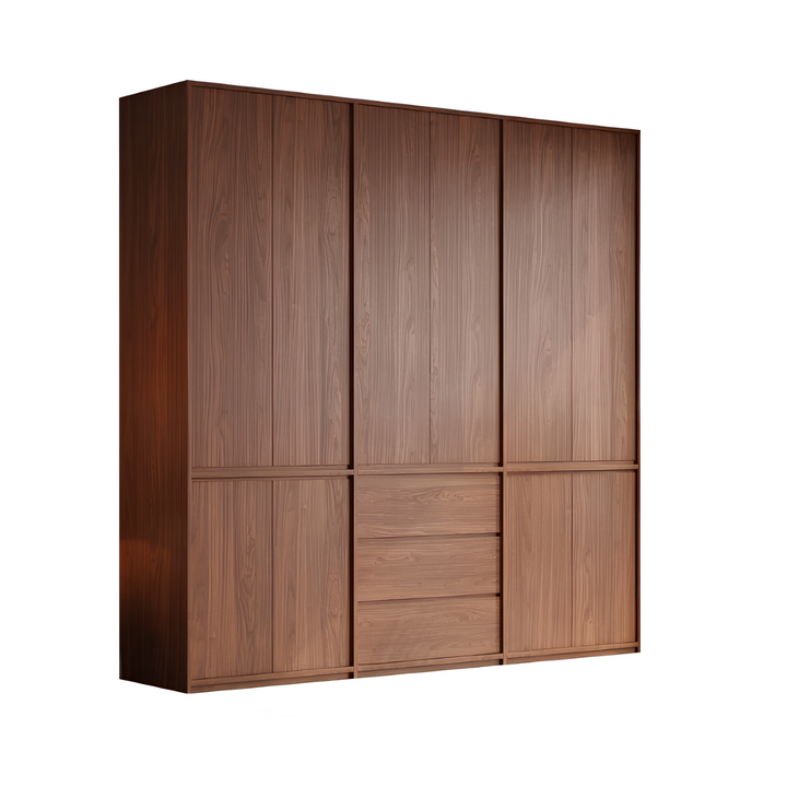 KIRVEX Modern Solid Wood Wardrobe - Cassa Haus Singapore