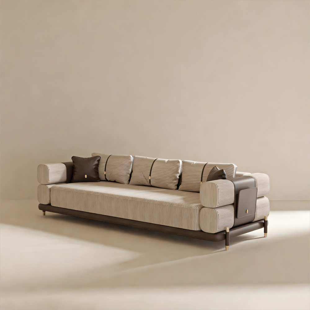 QUENTEN Modern Fabric Sofa - Cassa Haus Singapore