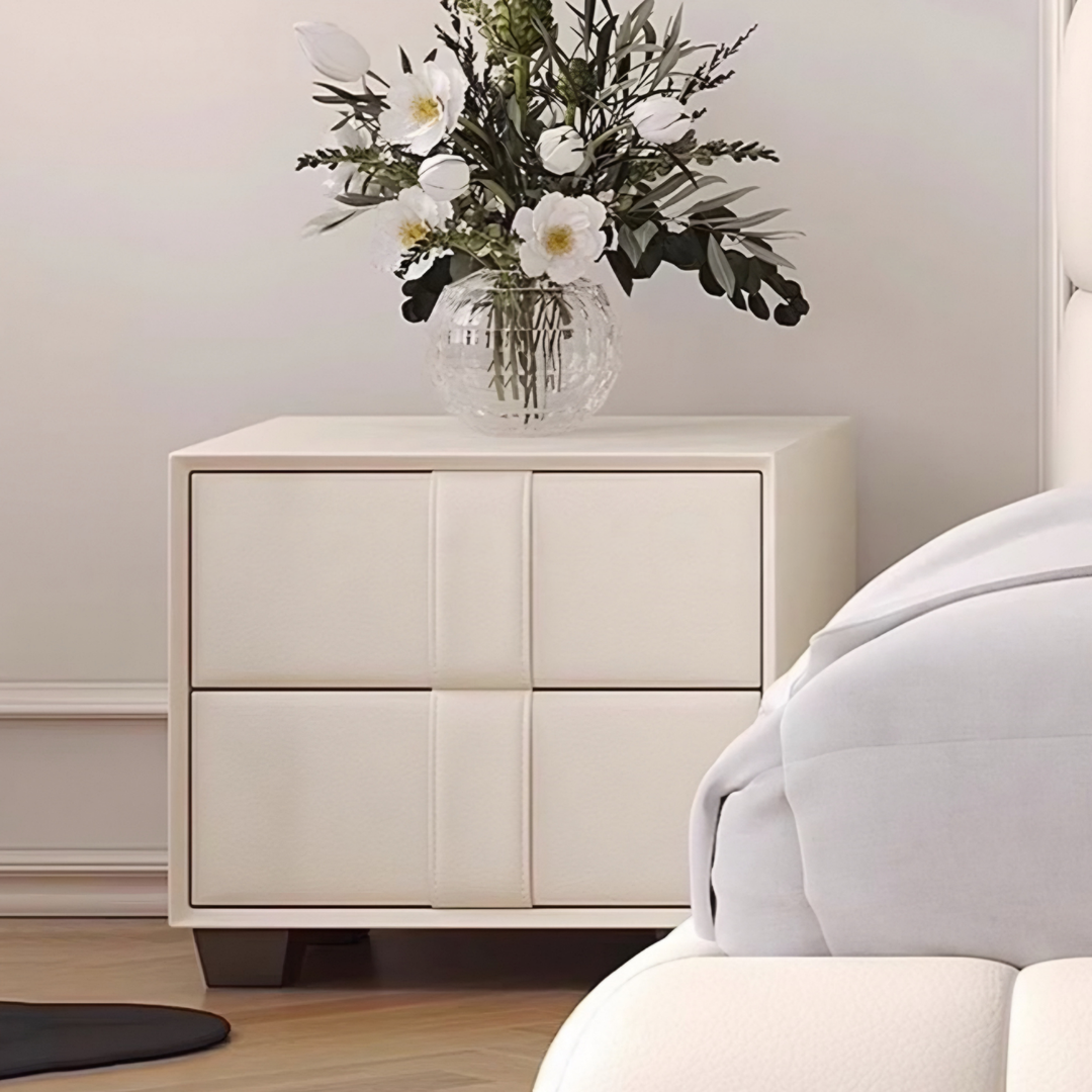 FENRO Modern Scratch-Proof Leather Bedframe - Cassa Haus Singapore