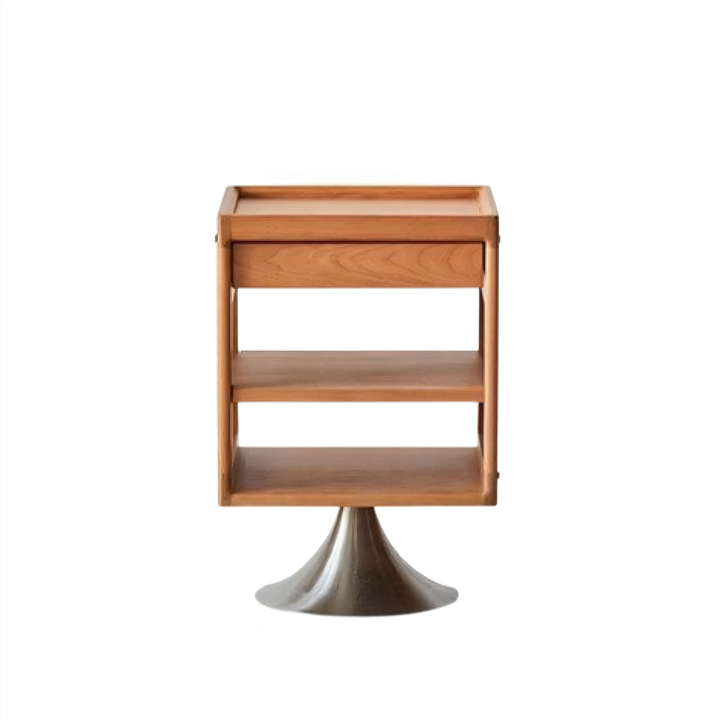 HALEN Modern Rotatable Bedside Table - Cassa Haus Singapore