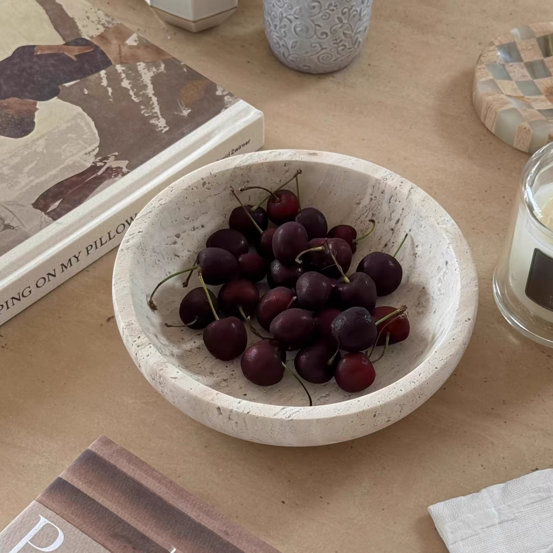 ST1204 | Travertine Serving Tray