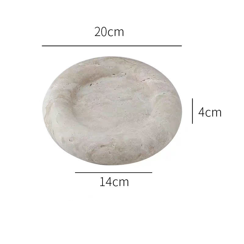 ST1204 | Travertine Serving Tray