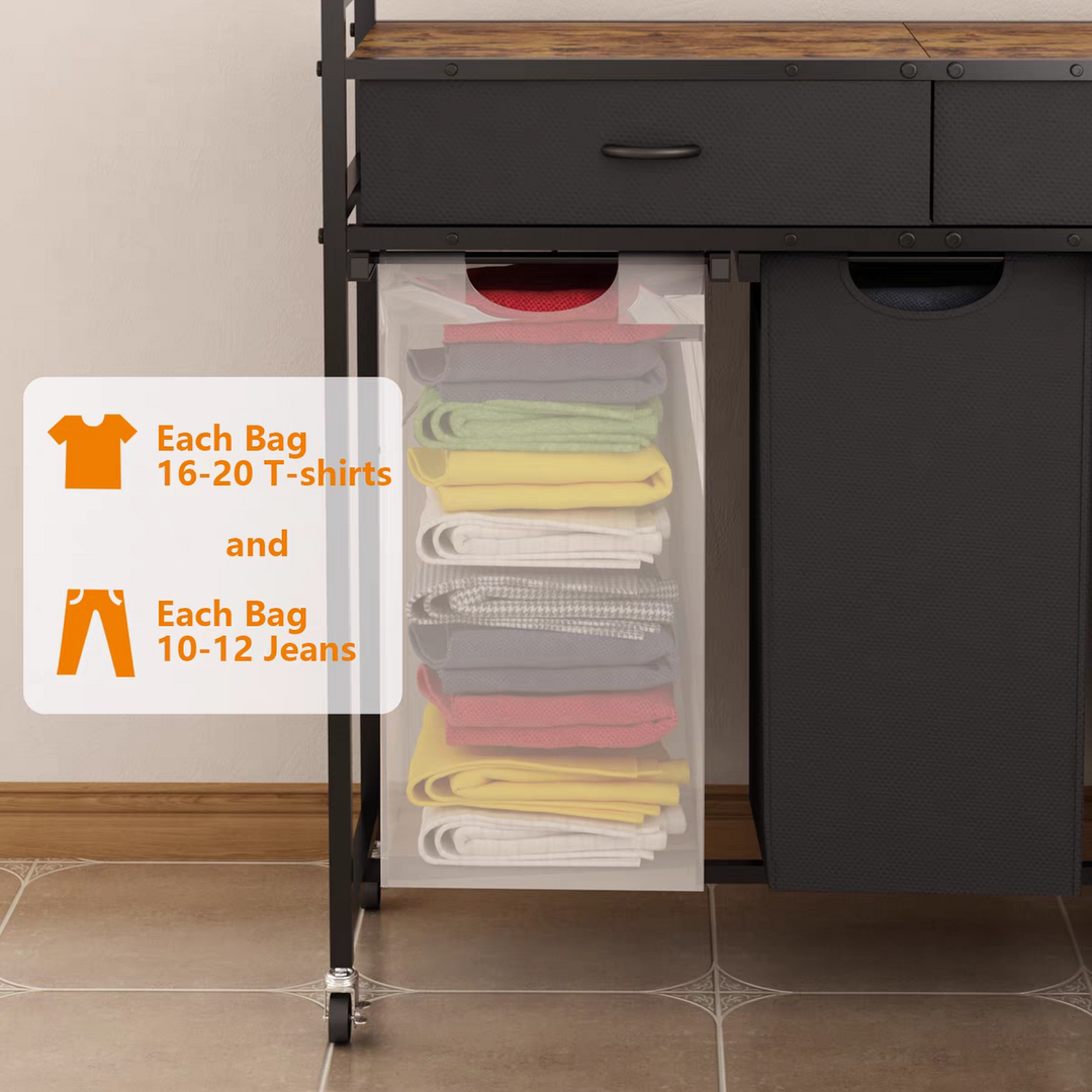 UR1205 | Mobile Utility Basket Rack