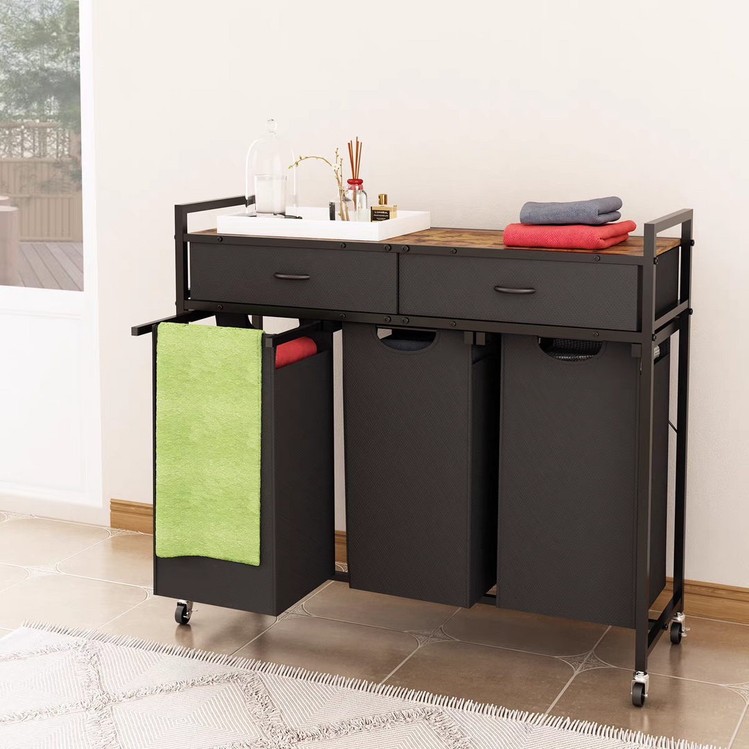UR1205 | Mobile Utility Basket Rack