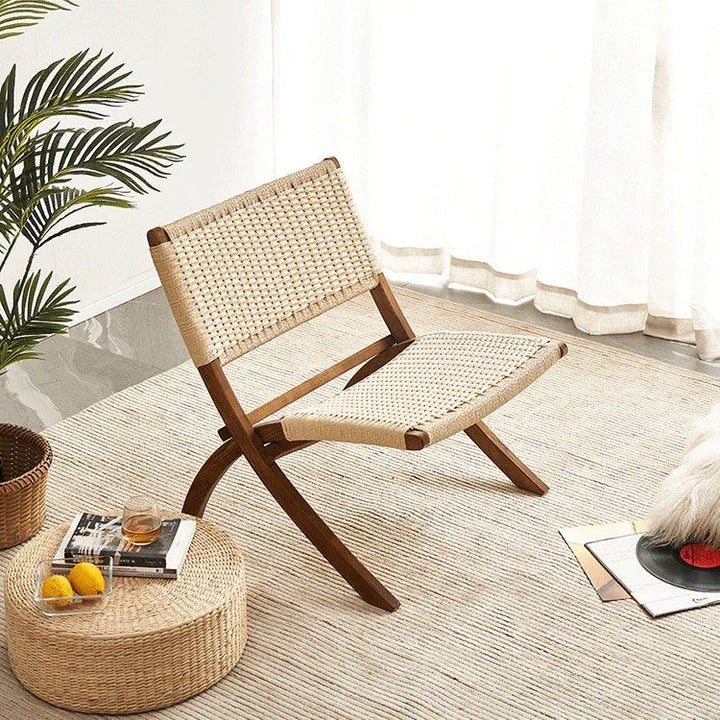 FAIRHAVEN Rattan Folding Chair - Cassa Haus Singapore