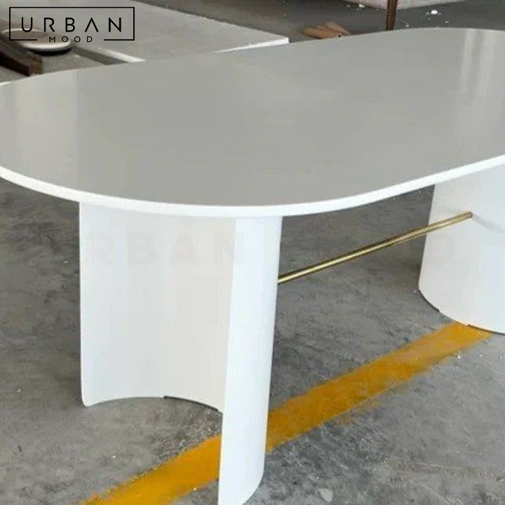 BOUYANT Modern Solid Wood Dining Table