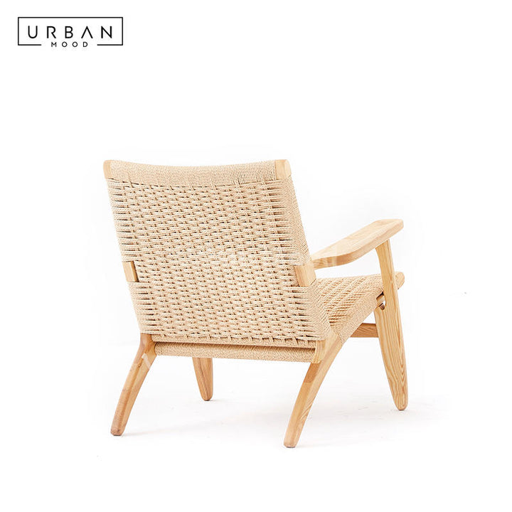 Premium | HAIG Solid Wood Armchair