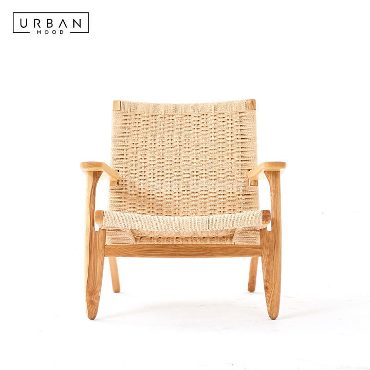 Premium | HAIG Solid Wood Armchair