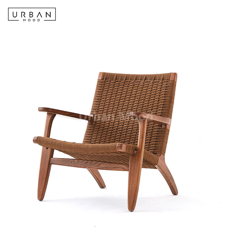 Premium | HAIG Solid Wood Armchair