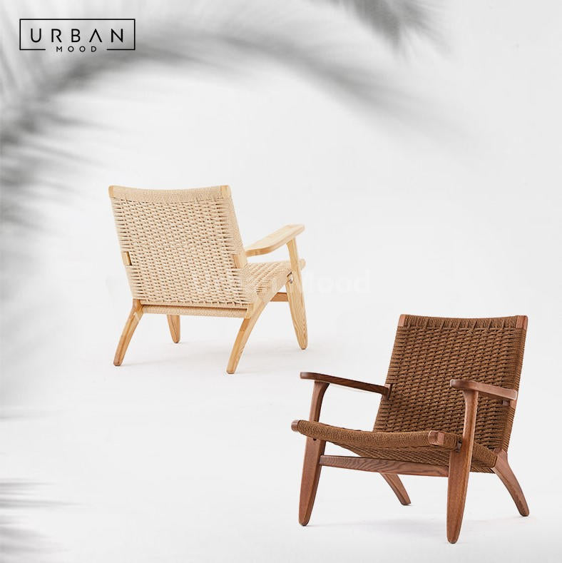 Premium | HAIG Solid Wood Armchair