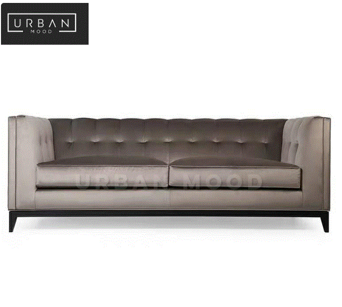 TASHA Modern Victorian Velvet Sofa