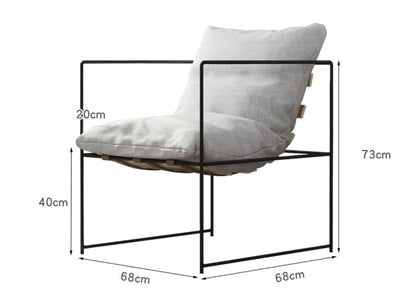 Nordic Minimalist Wired Chair
