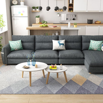 CLAUDETTE Modern Nordic Fabric Sofa