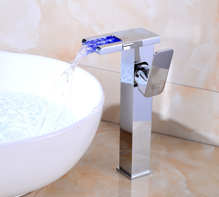 Smart LED Flat Tap Faucet