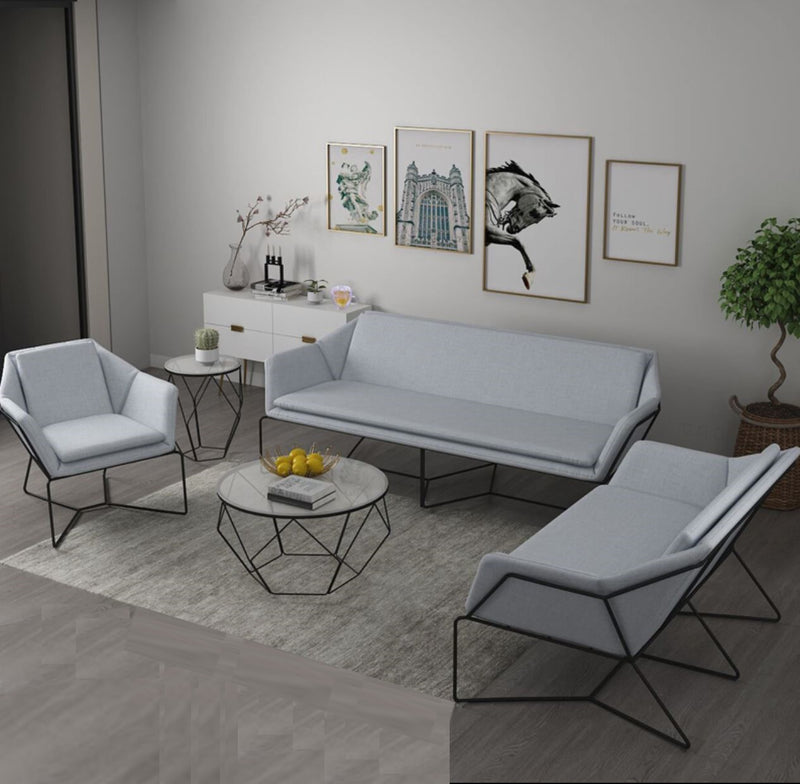 Modern Wire Frame Sofa Set
