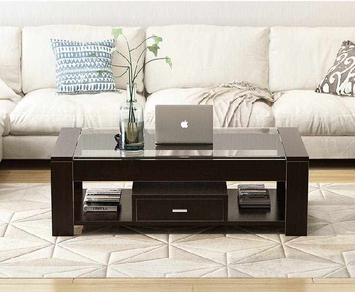 Modern Tempered Glass Coffee Table