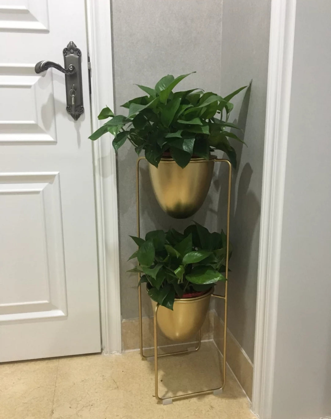 ABRUZZI Modern Double Pot Planter