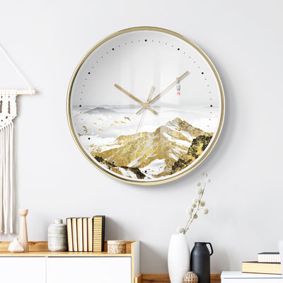 CHERIE Gold Series Pop Art Wall Clock