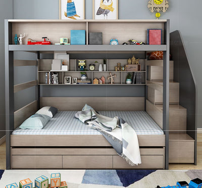 TRAVIS Modern Double Deck Multipurpose Children Bed