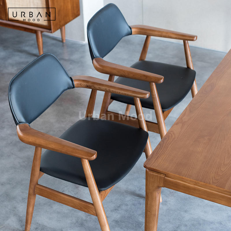 Premium | KEG Solid Wood Dining Chair