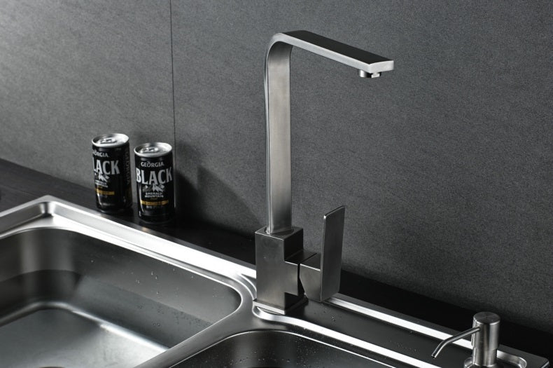 VERGIE Minimalist Black Tap Faucet