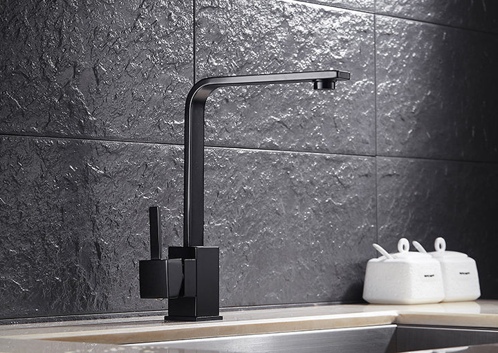 VERGIE Minimalist Black Tap Faucet