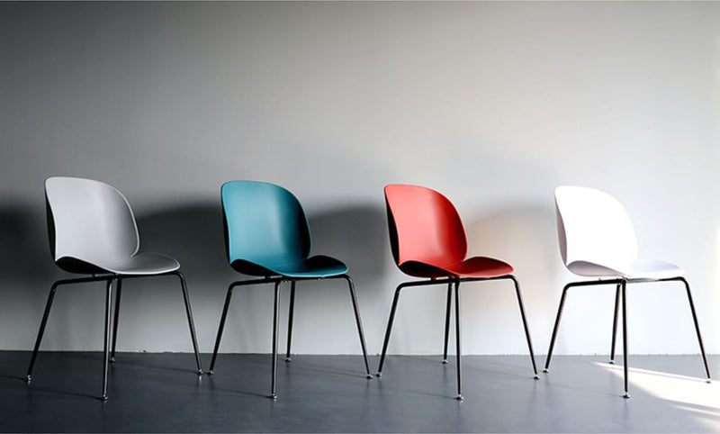 Minimalist Contemporary Modern Colourful Dining / Cafe Chairs