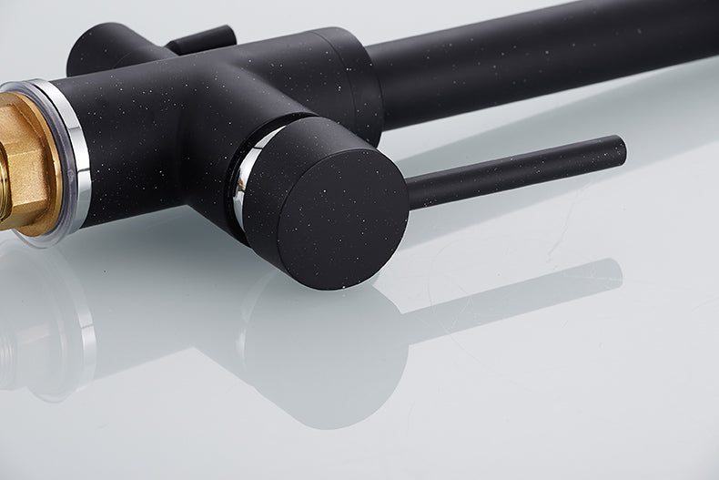 URI Minimalist Matte Black/Nude Tap Faucet