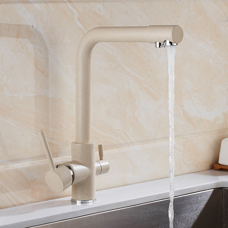 URI Minimalist Matte Black/Nude Tap Faucet