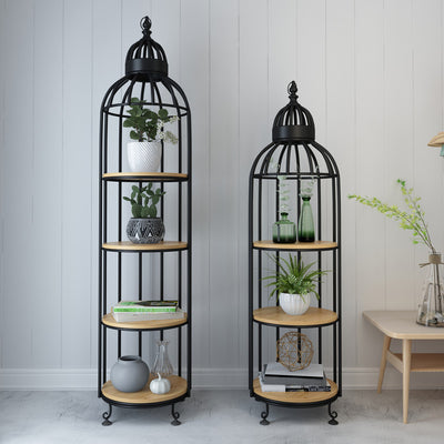 Quirky Modern Bird Cage Display Shelf