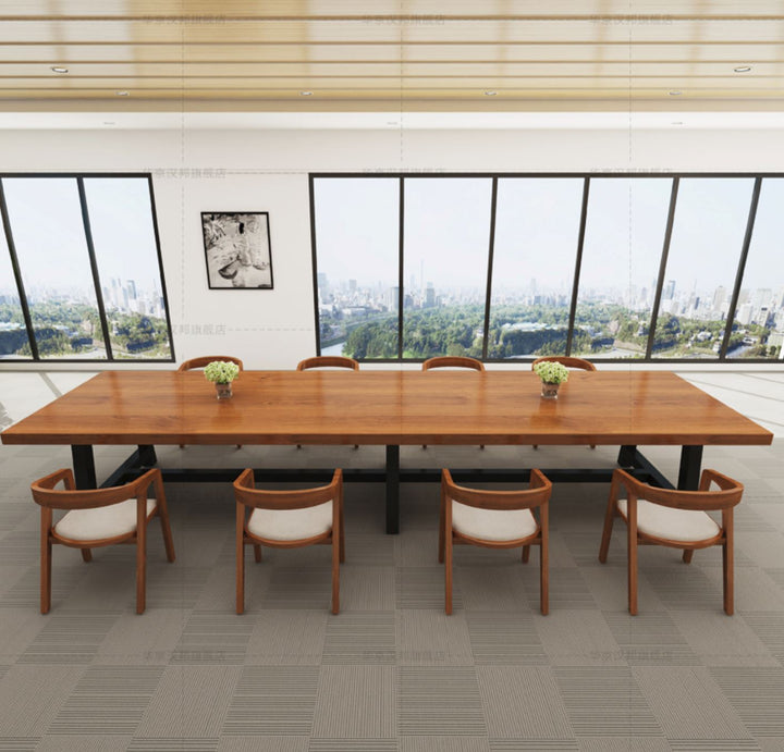 SHUBEL Solid Wood Conference / Dining Table