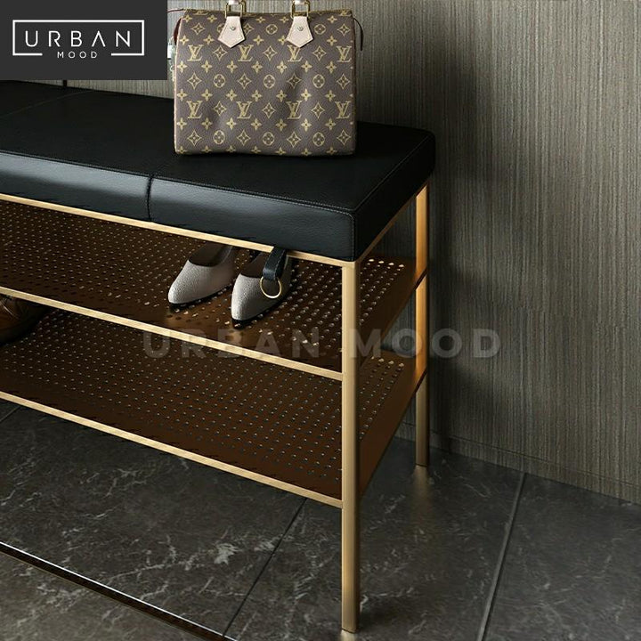 KLYDE Modern Foyer Shoe Bench