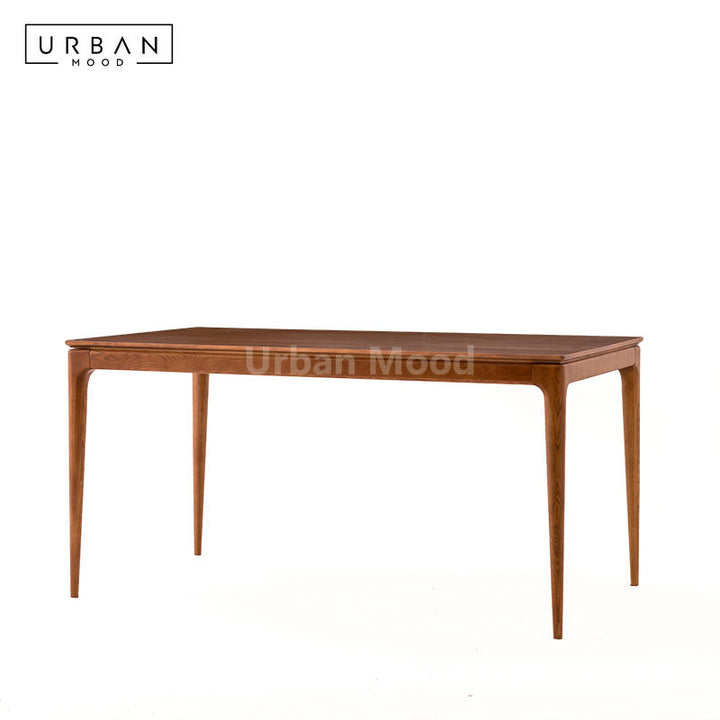 Premium | ADELINE Solid Wood Dining Table