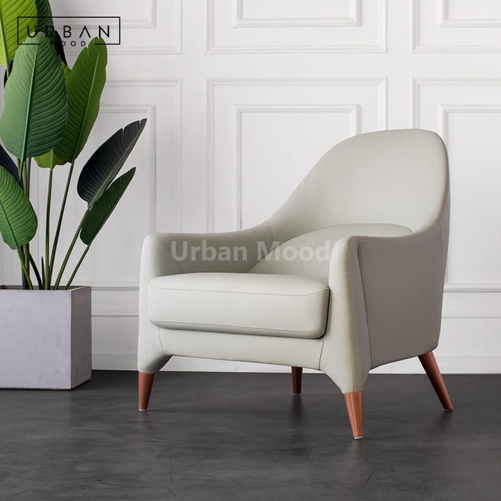 Premium | TAFFY Leather Arm Chair