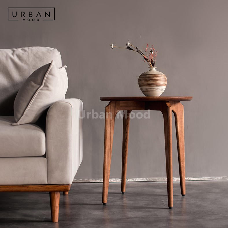 Premium | LINK Solid Wood Side Table