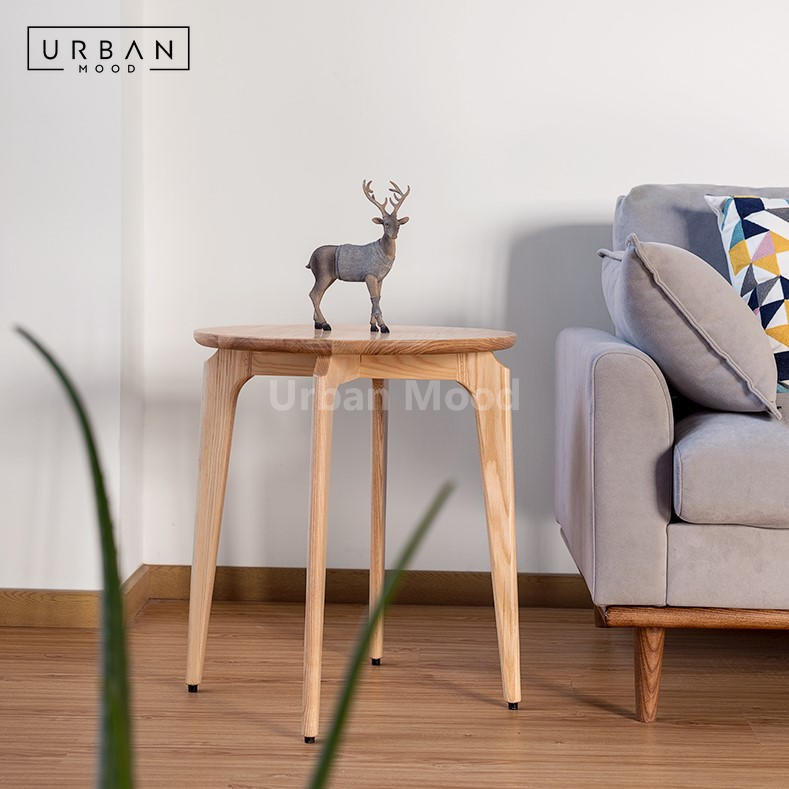 Premium | LINK Solid Wood Side Table