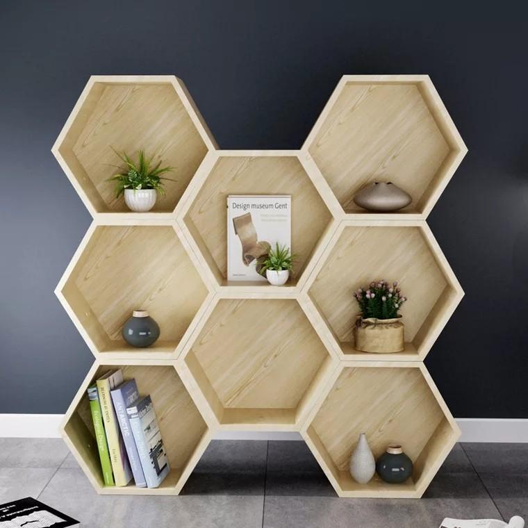 ABEL Honeycomb Wall Display Shelf