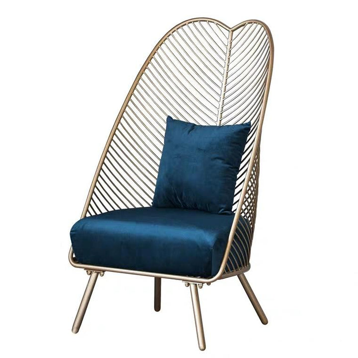 ADELIA Contemporary Velvet Leisure Chair