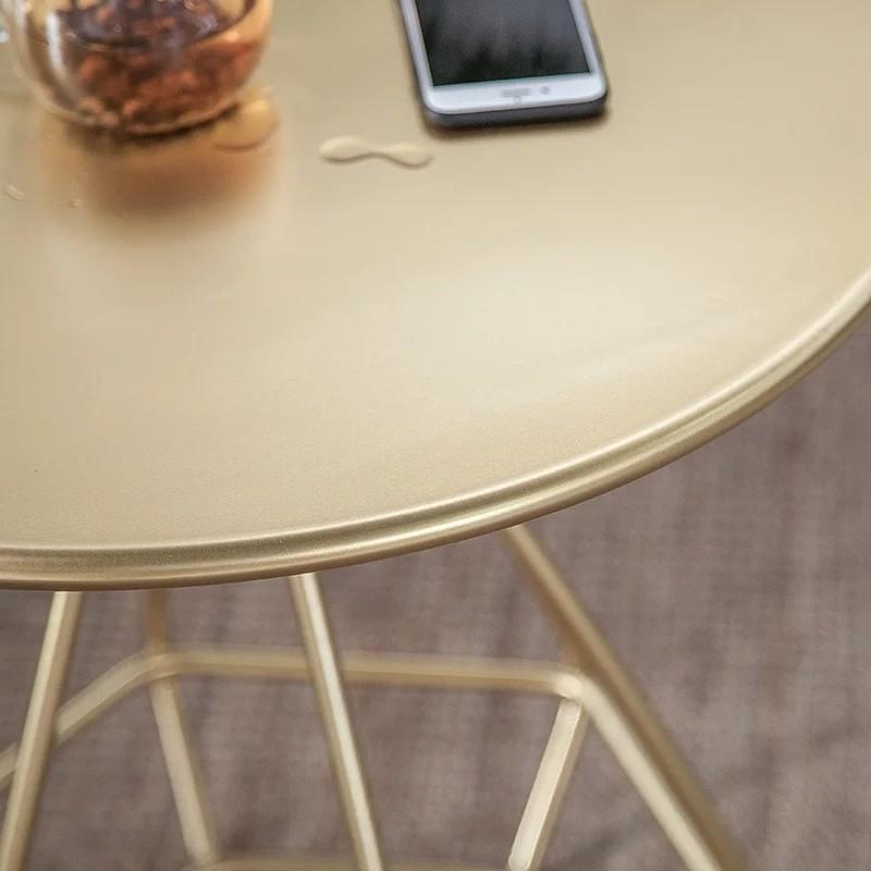 ADEN Minimalist Diamond Wireframe Side Table