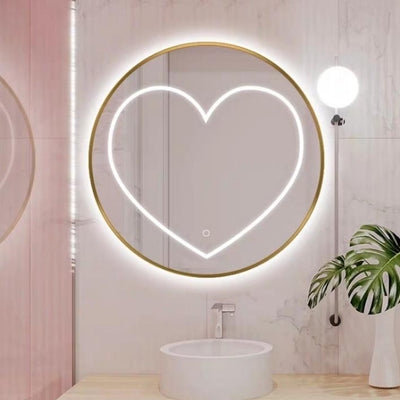 ALISTAIR Heart LED Wall Mirror
