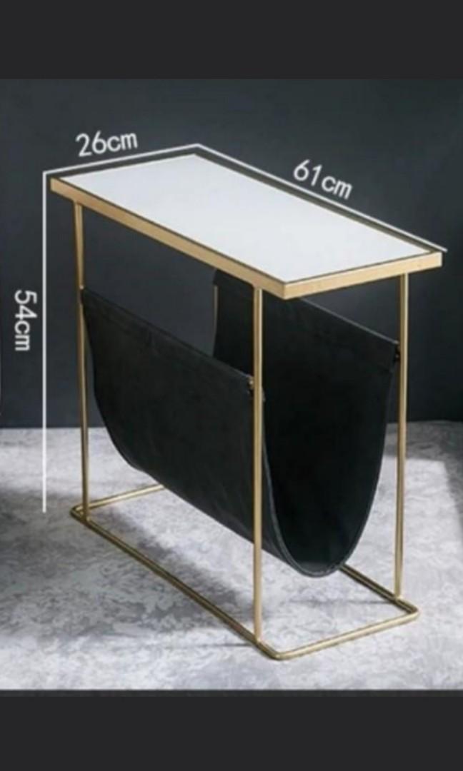 ALIZ Minimalist Magazine Side Table