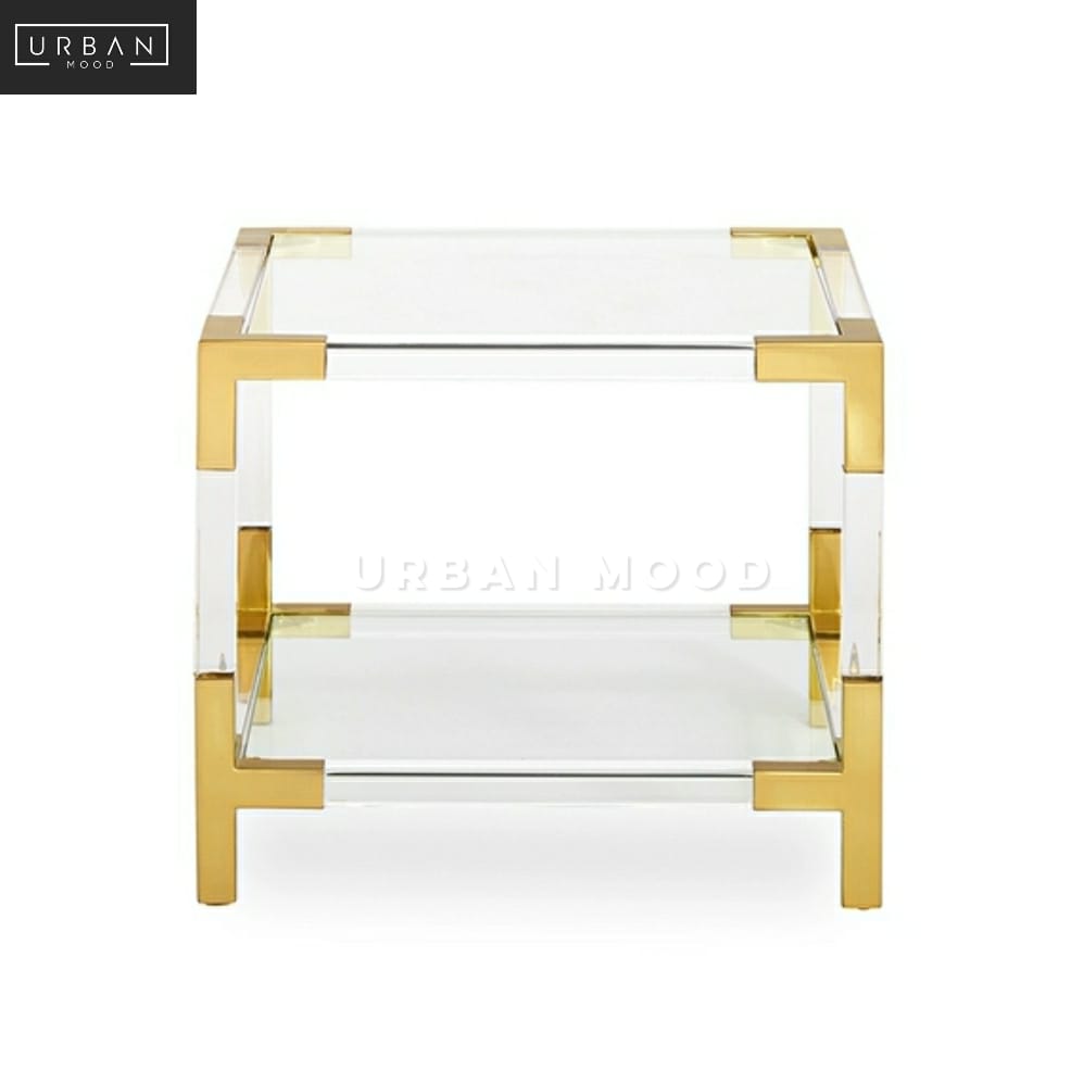 ANTHRO Modern Acrylic Side Table