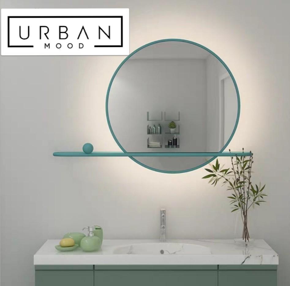 AVRIL Round LED Bathroom Mirror