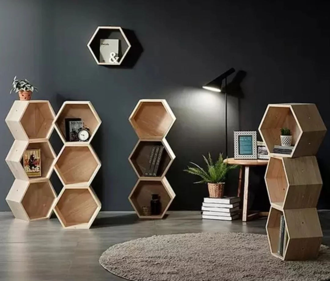 ABEL Honeycomb Wall Display Shelf